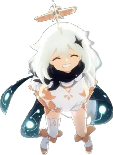 😁 d0a058fe Paimon Genshin Impact アニメ, ビデオゲーム, キャラクター, パイモン, 原神 telegram sticker