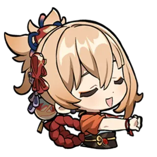 Genshin Impact | @genshinimpactblednaya telegram stickers