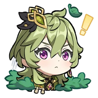 😳 80508a6a Collei Genshin Impact 애니메이션, 비디오 게임, 콜레이, 원신, 귀여운, 카와이 telegram sticker