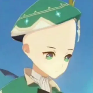 😶 07b2195a Venti Genshin Impact venti, genshin impact, careca, anime, personagem, jogo telegram sticker