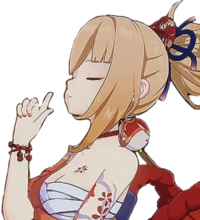 Genshime by @Frazz0 telegram stickers