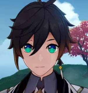 😳 d1bb2e66 Zhongli Genshin Impact Anime, Video game, Genshin Impact, Zhongli, Personagem, Gaming telegram sticker