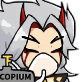 💀 edf2fca6 COPIUM Copium, Meme, Lidar, Lidando telegram sticker