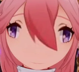 😐 fdfdb8dc Yae Miko Genshin Impact Anime, Video game, Genshin Impact, Yae Miko telegram sticker