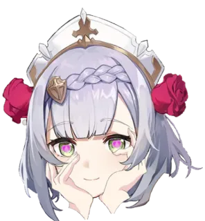 😍 23981f71 Noelle Genshin Impact Anime, Videojuego, Genshin Impact, Noelle, Sirvienta, Lindo, Femenina telegram sticker