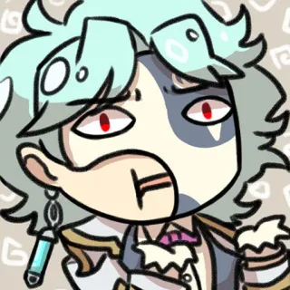 😩 2b68a1ae Baizhu Genshin Impact Anime, Chibi, Videojuego, Genshin Impact telegram sticker