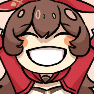 😁 76648067 Amber Genshin Impact Anime, Dibujos animados, Genshin Impact, Amber, Videojuego telegram sticker