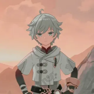 🙃 26f6627b Chongyun Genshin Impact chongyun, genshin impact, anime, videogioco, ghiaccio, esorcista telegram sticker