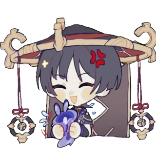 👿 9986dfde Scaramouche Genshin Impact Anime, Videogioco, Personaggio, Fanart, Sticker telegram sticker