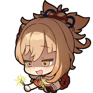 ๐ 17170255 Yoimiya Genshin Impact anime, video game, genshin impact, yoimiya, character telegram sticker