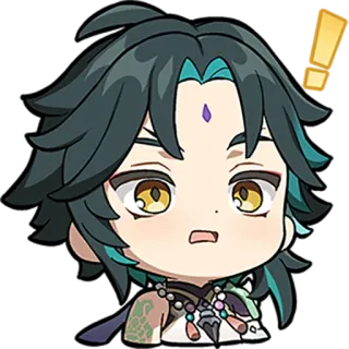 โผ๏ธ 61618d99 Xiao Genshin Impact anime, game, genshin impact, xiao, character, emoji, sticker telegram sticker