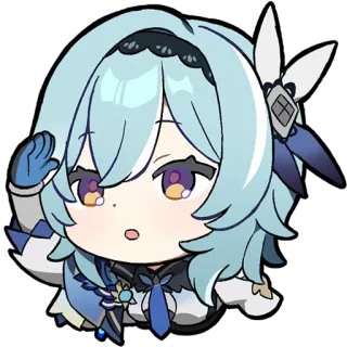 ๐ 9d90287d Eula Genshin Impact anime, game, character, genshin impact, eula telegram sticker