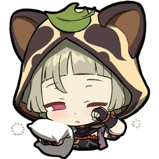 ๐ฅฑ a25c6964 Sayu Genshin Impact anime, genshin impact, sayu, video game, chibi, cute telegram sticker
