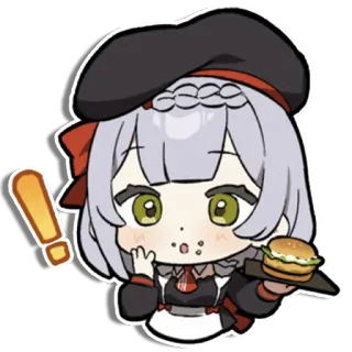 Genshin Impact (KFC) • @keiriststicks telegram stickers