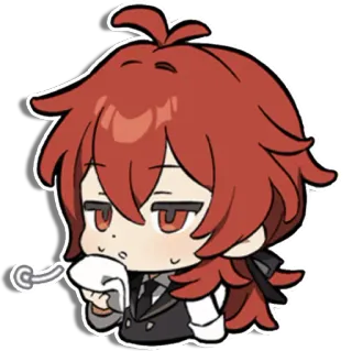 Genshin Impact (KFC) • @keiriststicks telegram stickers