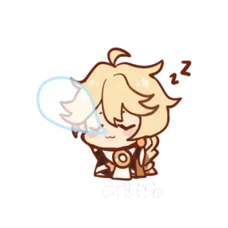 Геншин Импакт @nyasticks telegram stickers