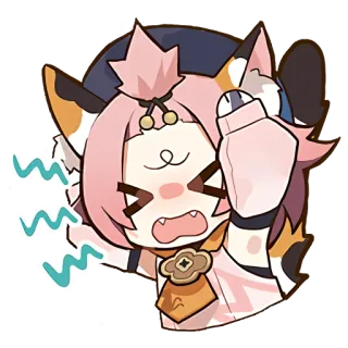 Genshin WeChat P1 @keiriststicks: telegram stickers