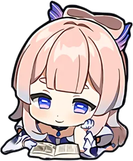 🙂 014ef2a6 Sangonomiya Kokomi Genshin Impact Аниме, Видеоигра, Персонаж, Кокоми, Genshin Impact whatsapp sticker