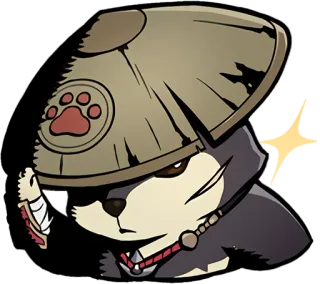 😡 2e5e49c2 собака, шляпа, мультфильм, животное, милый, талисман whatsapp sticker