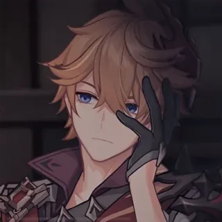 😒 1bcaddc6 Tartaglia Genshin Impact Tartaglia, Childe, Genshin Impact, Anime, Gra wideo telegram sticker