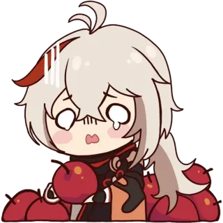 😵 2d73004a Kaedehara Kazuha Genshin Impact Anime, Gra wideo, Fanart, Naklejka, Postać, Genshin Impact telegram sticker