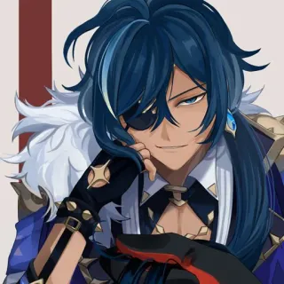 😏 c2f0f3d8 Kaeya Genshin Impact Anime, Postać, Gra, Genshin Impact, Kaeya telegram sticker