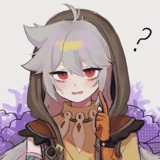 ❓ cb66fca8 Razor Genshin Impact Anime, Postać, Gra wideo, Genshin Impact, Razor telegram sticker