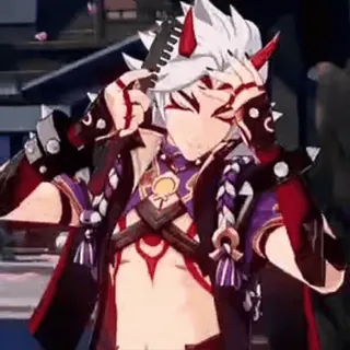 Genshin Gif by @keiriststicks telegram stickers