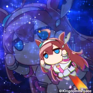 🧬 e14855b4 @KingdomInPeace 动漫, Q版, 角色, 可爱, 漫画, 艺术 telegram sticker