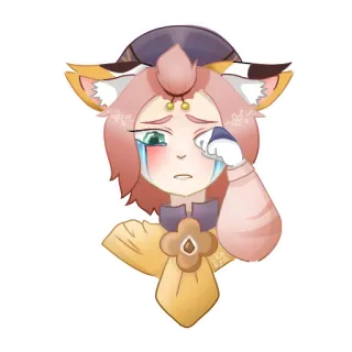 😭 c7bc2130 anime, llorando, triste, kawaii, sticker, lagrimoso, dibujos animados, fanart telegram sticker