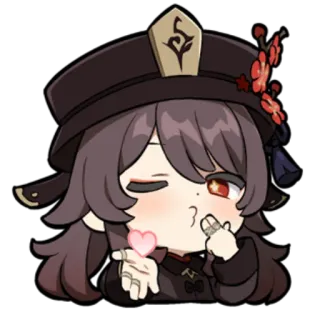 😘 c6d98b18 动漫, 卡通, 角色, 可爱, 手势, 中指 telegram sticker