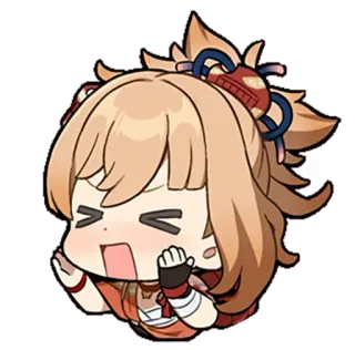 Genshin Chibi telegram stickers