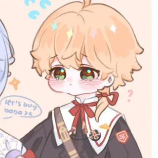 🍥 cab2e3cf let's buy boba > < 动漫, 漫画, 可爱, 波霸, 饮料, 卡哇伊, Q版 telegram sticker