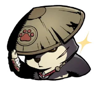 ✨ 21976b93 anjing, binatang, topi, hewan peliharaan, kartun, imut telegram sticker