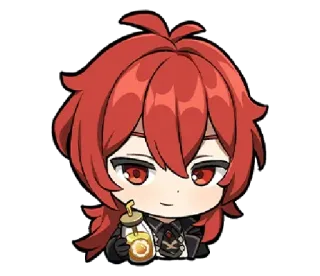 Genshin Impact Chibi || @GreySunders telegram stickers