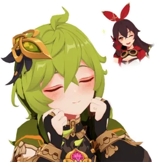 Genshin Emotes by @Alexey_Vader telegram stickers