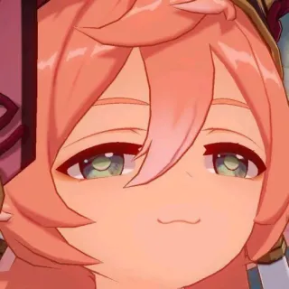 😏 10c02af1 Yanfei Genshin Impact 动漫, 游戏, 烟绯, 得意 telegram sticker