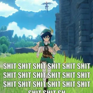 ✧genshin impact✧ by @stupiddaisy whatsapp stickers