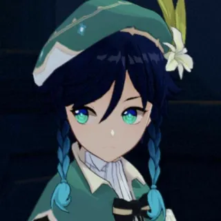 😕 5ce1b227 Venti Genshin Impact 温迪, 原神, 动漫, 游戏, 角色 telegram sticker