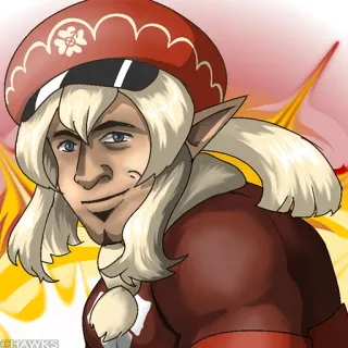 💠 90604e78 ตัวละคร, แฟนตาซี, เอลฟ์, ศิลปะ telegram sticker