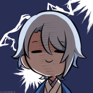 💠 f7b1884c @HAWKS อนิเมะ, การ์ตูน, ตัวละคร, ภาพเหมือน, โซเชียลมีเดีย telegram sticker