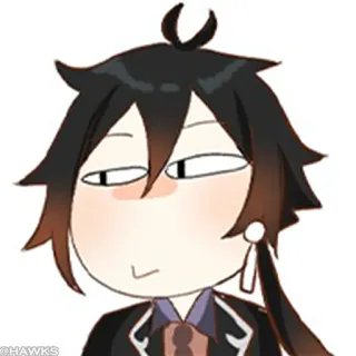 💠 Genshin Meme-2 (@TodorokiShouto) whatsapp stickers