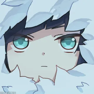 💠 bd4c3c9d @HAWKS Animé, Dessin animé, Art telegram sticker