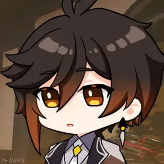 💠 Genshin Meme-3 (@TodorokiShouto) whatsapp stickers