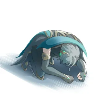 💠 0d985692 @HAWKS 动漫, 粉丝艺术, 角色, 数字艺术 telegram sticker