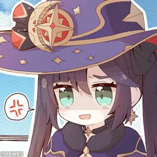 💠 Genshin Meme-3 (@TodorokiShouto) whatsapp stickers