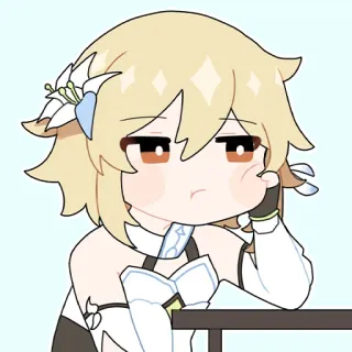 💠 Genshin Meme-3 (@TodorokiShouto) whatsapp stickers