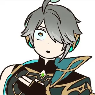 💠 5ca033a7 Alhaitham 艾尔海森, 原神, 游戏, 角色, 动漫, 贴纸 telegram sticker