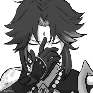 💠 Genshin Meme-3 (@TodorokiShouto) whatsapp stickers