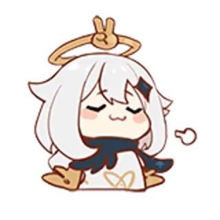 genshin impact! telegram stickers